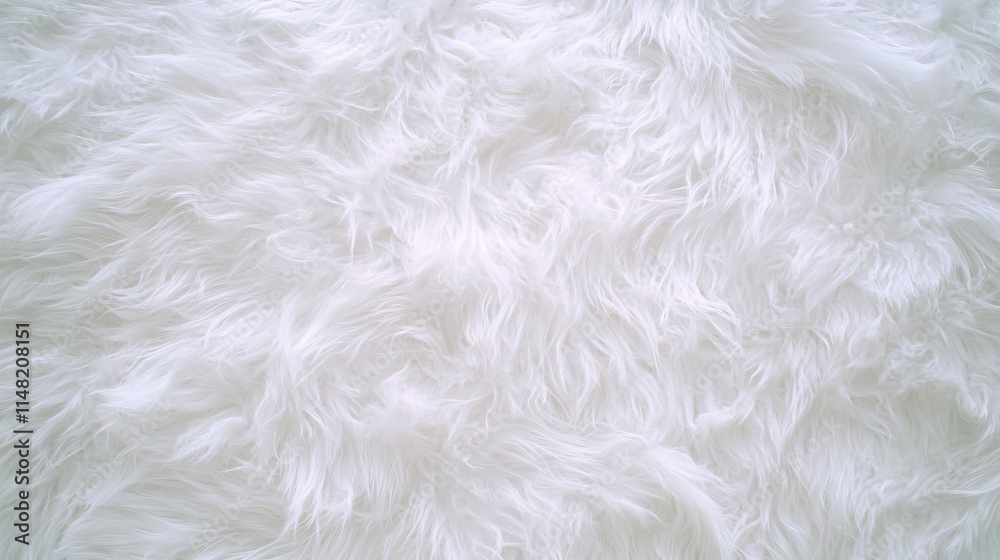 Obraz premium Soft White Fluffy Texture Background Image (13)