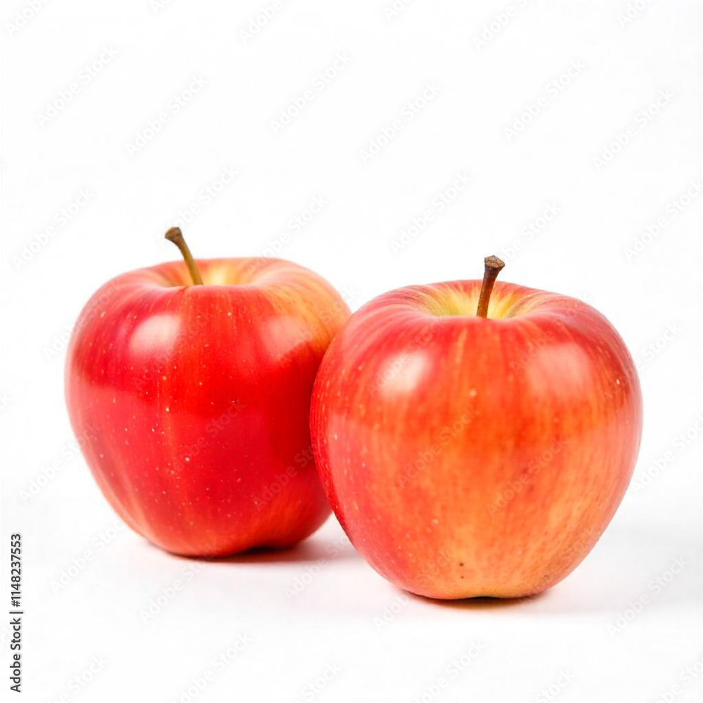 red-apple (Envy Apple), half and slice isolated on a white background, with clipping path, Full depth of field, cut out red-apple (Envy Apple), half and slice isolated on a white background, with clipping path, Full depth of field, cut out