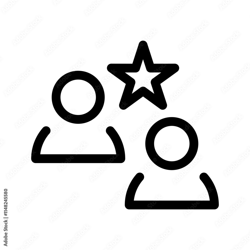 Team Icon Vector Symbol Design Illustration Team Icon Vector Symbol Design Illustration