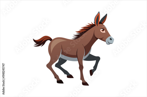 mule vector,  icon vector illustration , mule silhouette of a mule isolated on a white background, eps, png, svg,  vector,