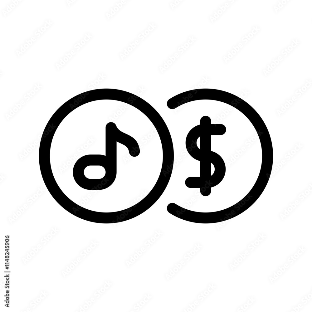 Monetize Icon Vector Symbol Design Illustration Monetize Icon Vector Symbol Design Illustration
