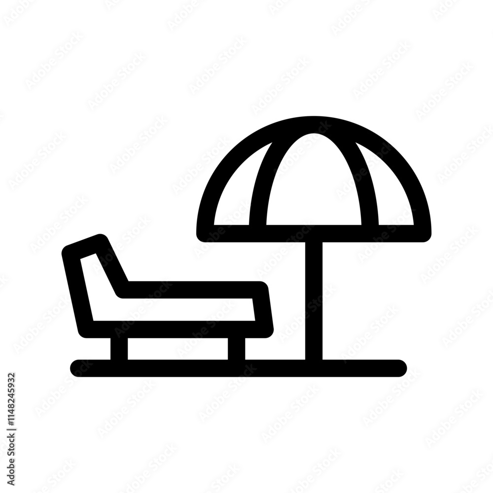 Beach Icon Vector Symbol Design Illustration Beach Icon Vector Symbol Design Illustration
