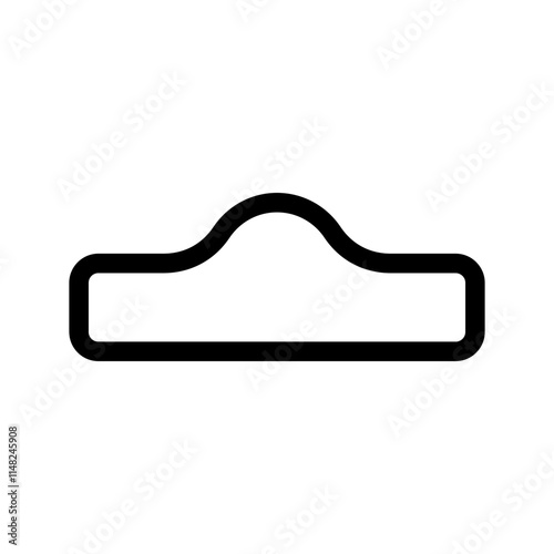 Road Ramp Icon Vector Symbol Design Illustration