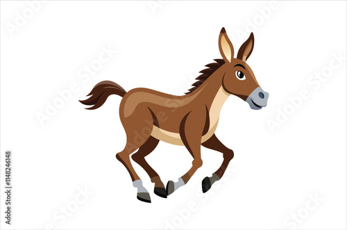 mule vector,  icon vector illustration , mule silhouette of a mule isolated on a white background, eps, png, svg,  vector,
