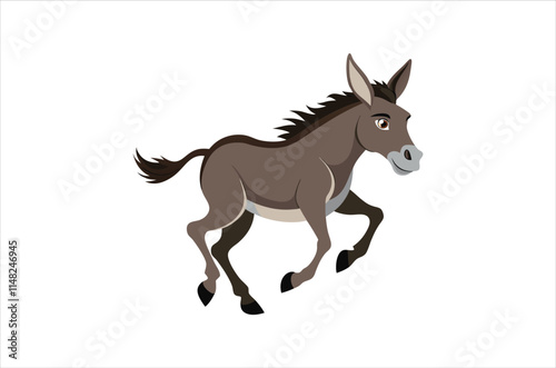 mule vector,  icon vector illustration , mule silhouette of a mule isolated on a white background, eps, png, svg,  vector,
