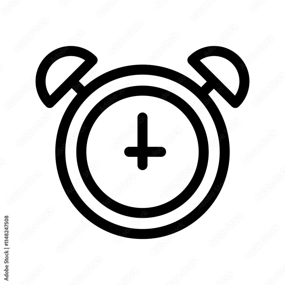 Clock Icon Vector Symbol Design Illustration Clock Icon Vector Symbol Design Illustration