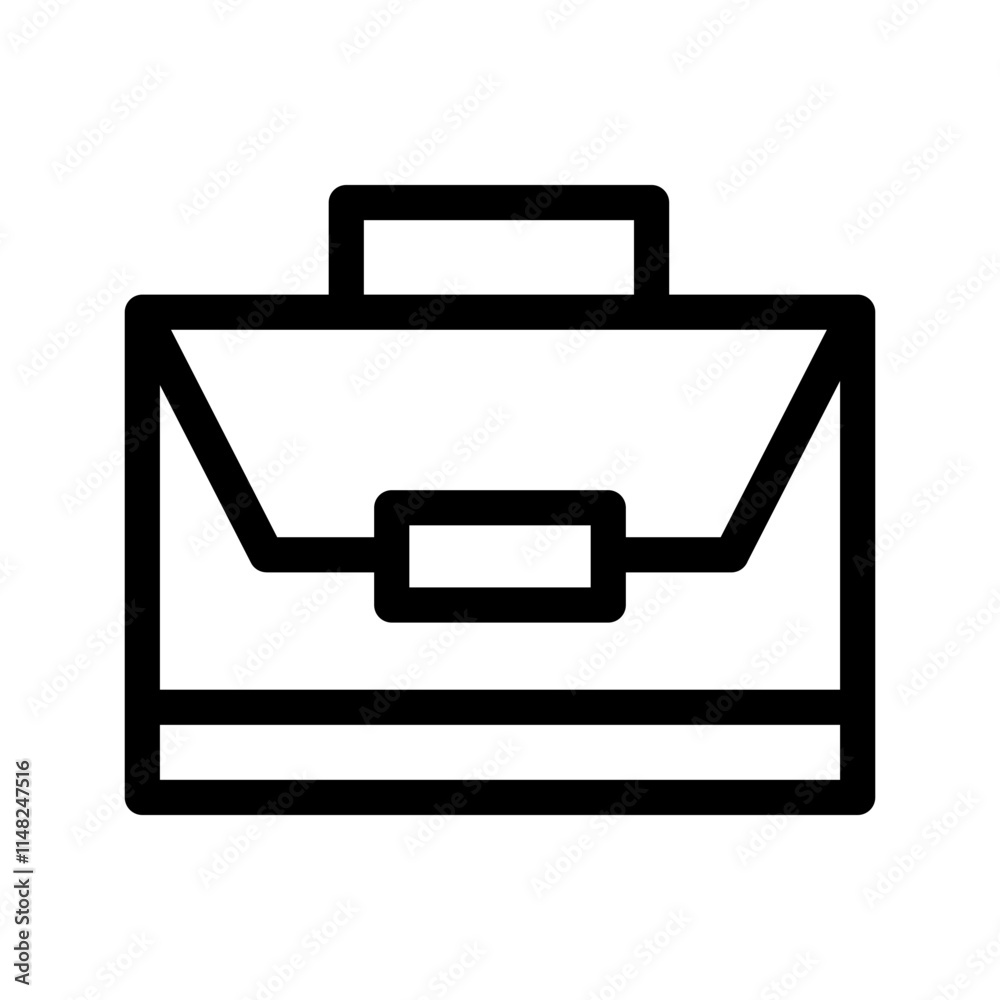Briefcase Icon Vector Symbol Design Illustration Briefcase Icon Vector Symbol Design Illustration