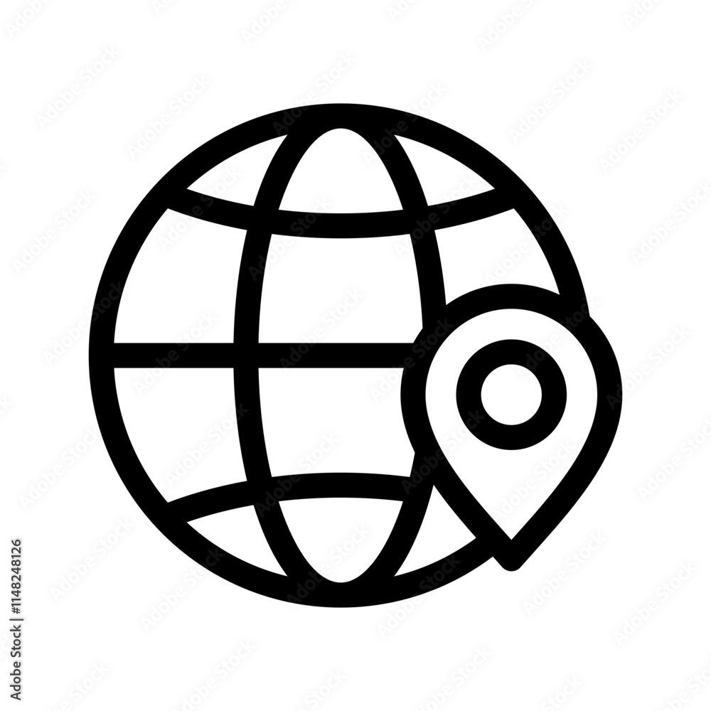 Location Icon Vector Symbol Design Illustration Location Icon Vector Symbol Design Illustration