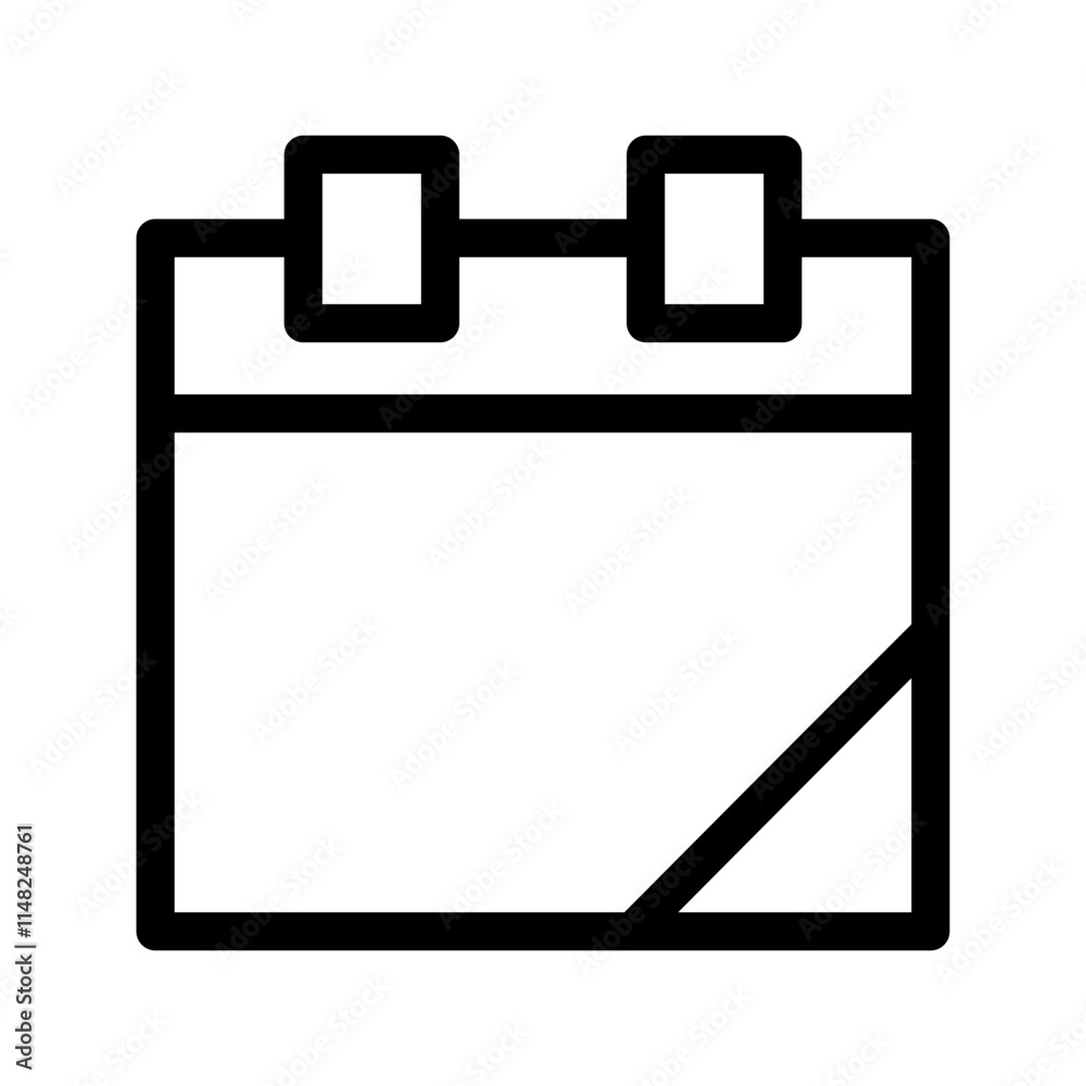 Calendar Icon Vector Symbol Design Illustration Calendar Icon Vector Symbol Design Illustration