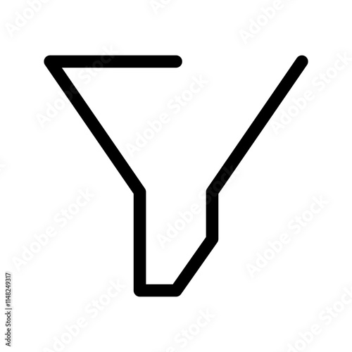 Filter Icon Vector Symbol Design Illustration