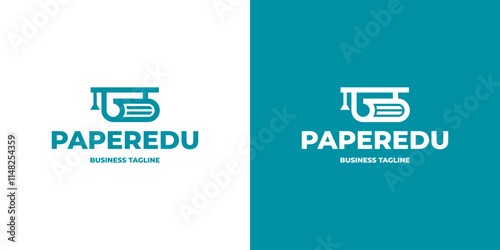 paper school logo vector