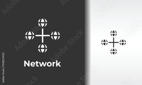 Network Vector, Icon Or Logo Sign Isolated Symbol Illustration