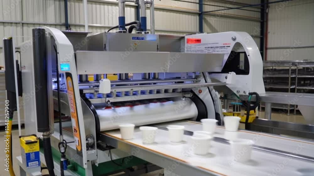 paper cup production in factory paper cup production in factory