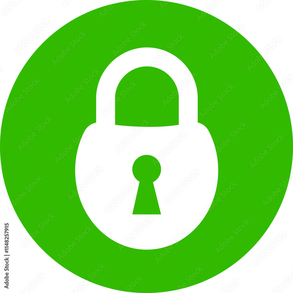 Padlock security icon. Green locked padlock flat vector symbol isolated on transparent background. Safety lock cyber defense protection keyhole sign for apps or website Padlock security icon. Green locked padlock flat vector symbol isolated on transparent background. Safety lock cyber defense protection keyhole sign for apps or website