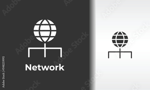 Network Vector, Icon Or Logo Sign Isolated Symbol Illustration