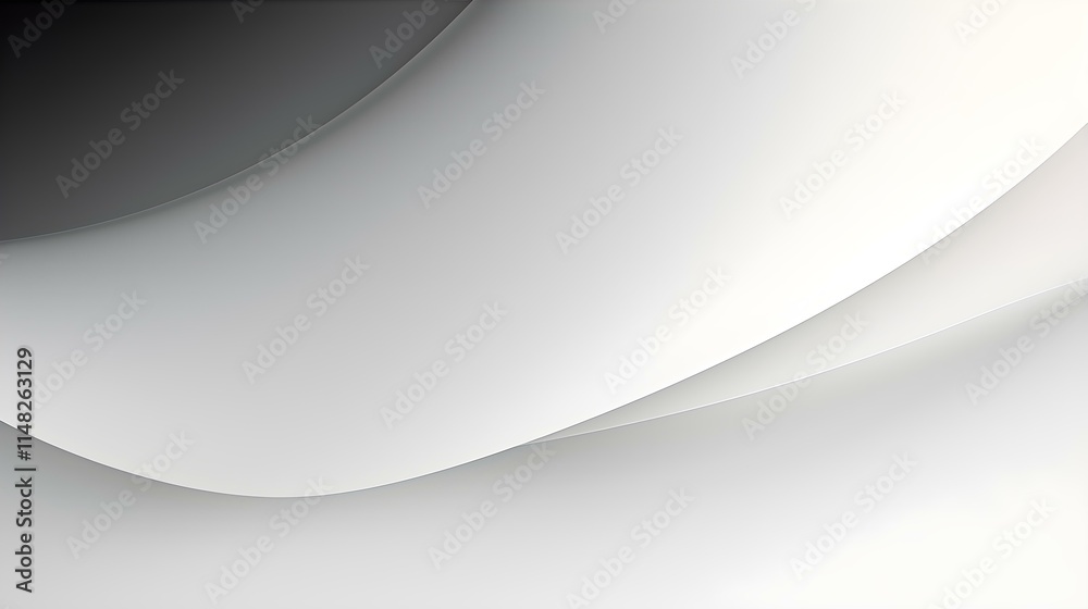 Gradient Background with strong Edges fading from Black to White. Modern Presentation Template Gradient Background with strong Edges fading from Black to White. Modern Presentation Template