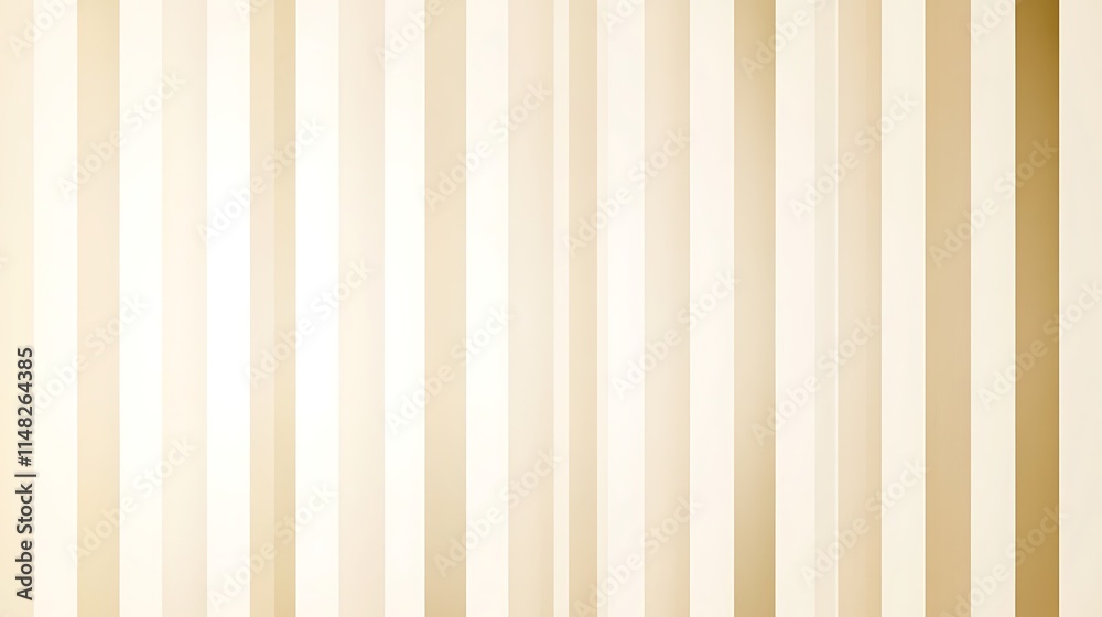 Obraz premium Abstract Beige and White Vertical Stripes Background