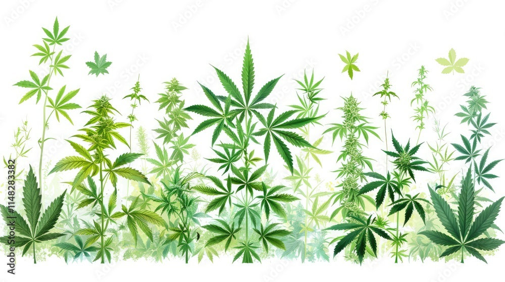 Green leaves arranged in medical plus sign emblem symbolize health and wellness Green leaves arranged in medical plus sign emblem symbolize health and wellness