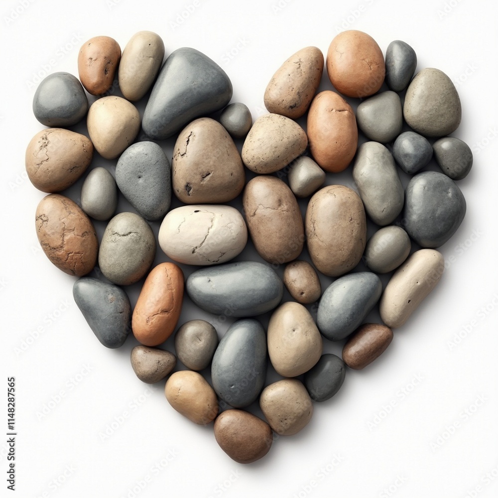 Realistic Heart Shape Vector with Detailed Textures and Natural Colors on White Background
Realistic Heart Shape Vector with Detailed Textures and Natural Colors on White Background