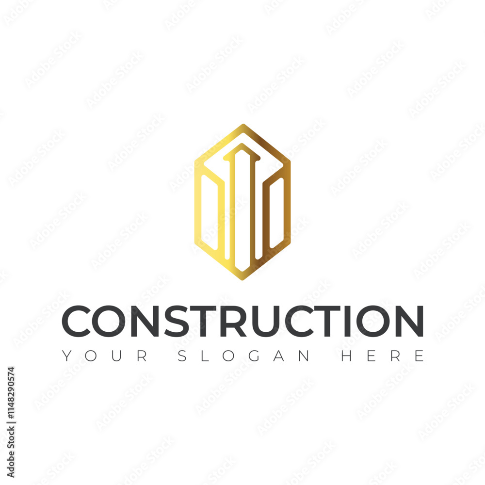 Real Estate vector building construction Repair logo Real Estate vector building construction Repair logo