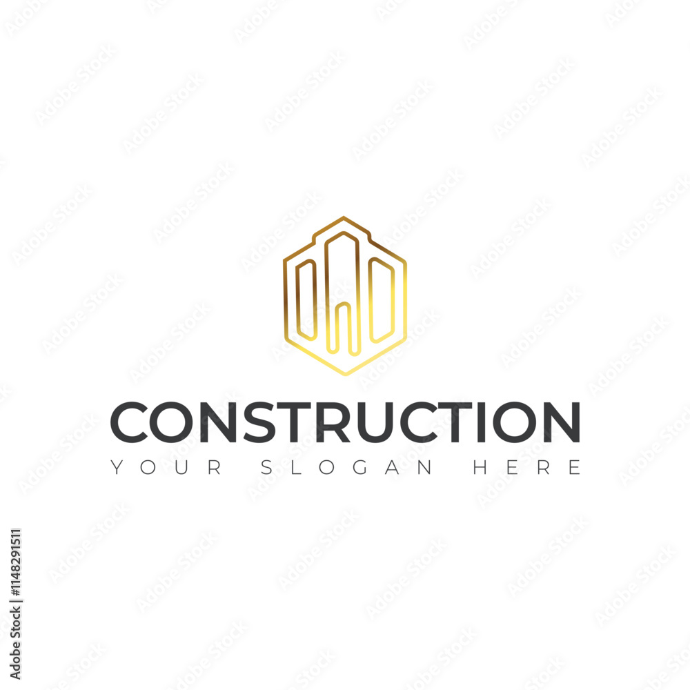 Real Estate vector building construction Repair logo Real Estate vector building construction Repair logo
