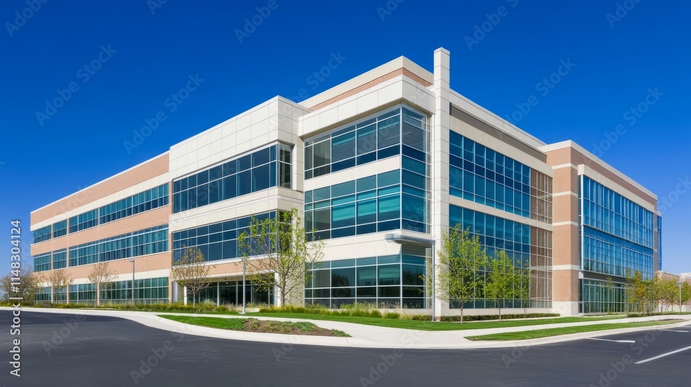 Modern hospital isolation ward exterior showcasing advanced medical facilities and compassionate care, emphasizing the importance of health infrastructure in safeguarding public well-being Modern hospital isolation ward exterior showcasing advanced medical facilities and compassionate care, emphasizing the importance of health infrastructure in safeguarding public well-being