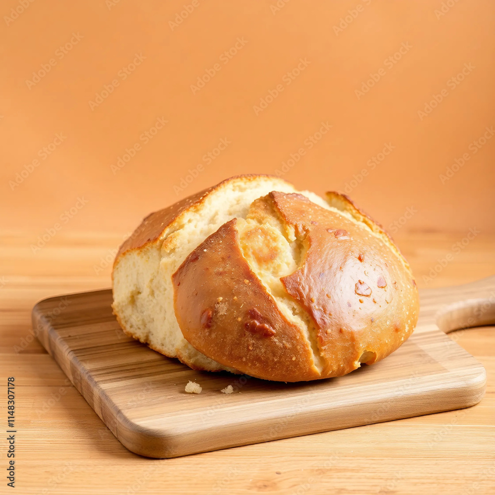 bread illustration design food design in beautiful background bread illustration design food design in beautiful background