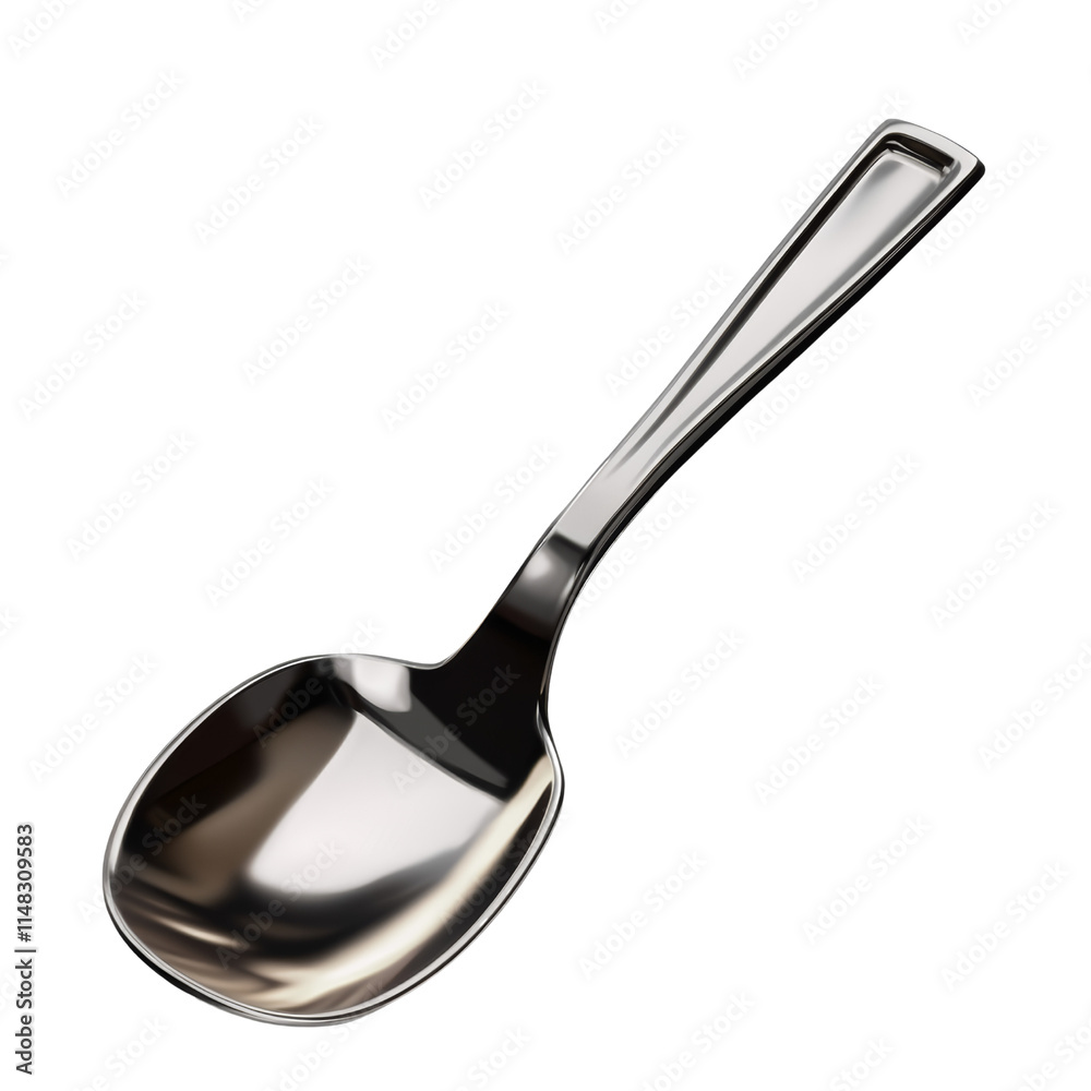Shiny Stainless Steel Serving Spoon isolated on transparent background PNG
Shiny Stainless Steel Serving Spoon isolated on transparent background PNG