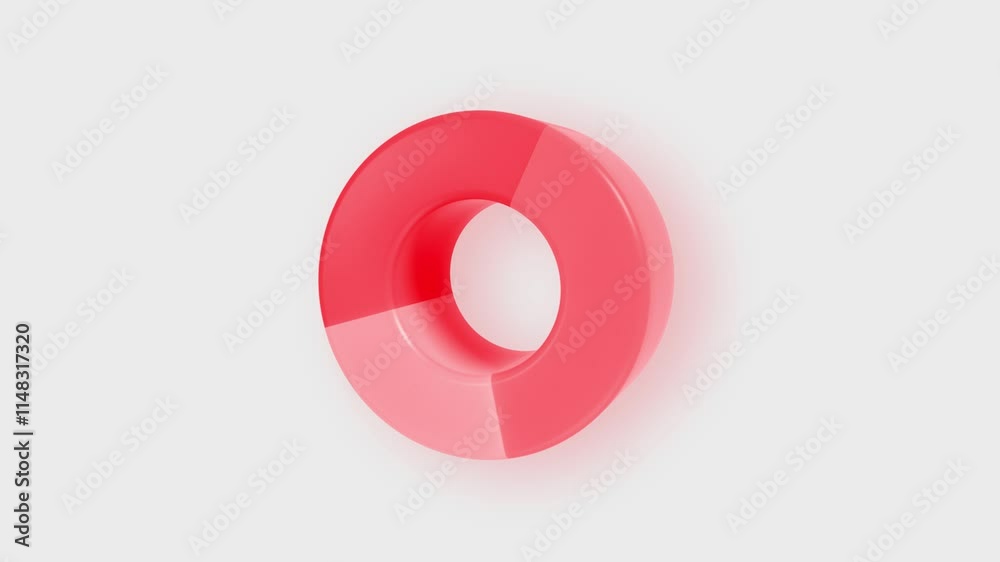3D Colorful Pie Chart Animation – 4K Seamless Loop 3D Colorful Pie Chart Animation – 4K Seamless Loop