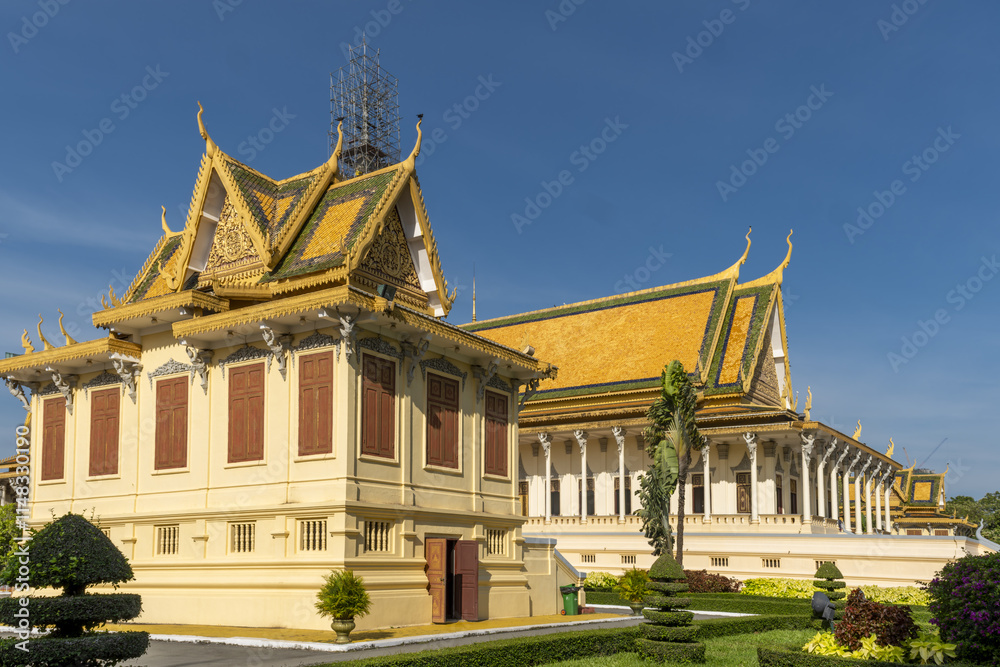 Hor Samran Phirun at the Royal Palace in Phnom Penh, Cambodia Hor Samran Phirun at the Royal Palace in Phnom Penh, Cambodia