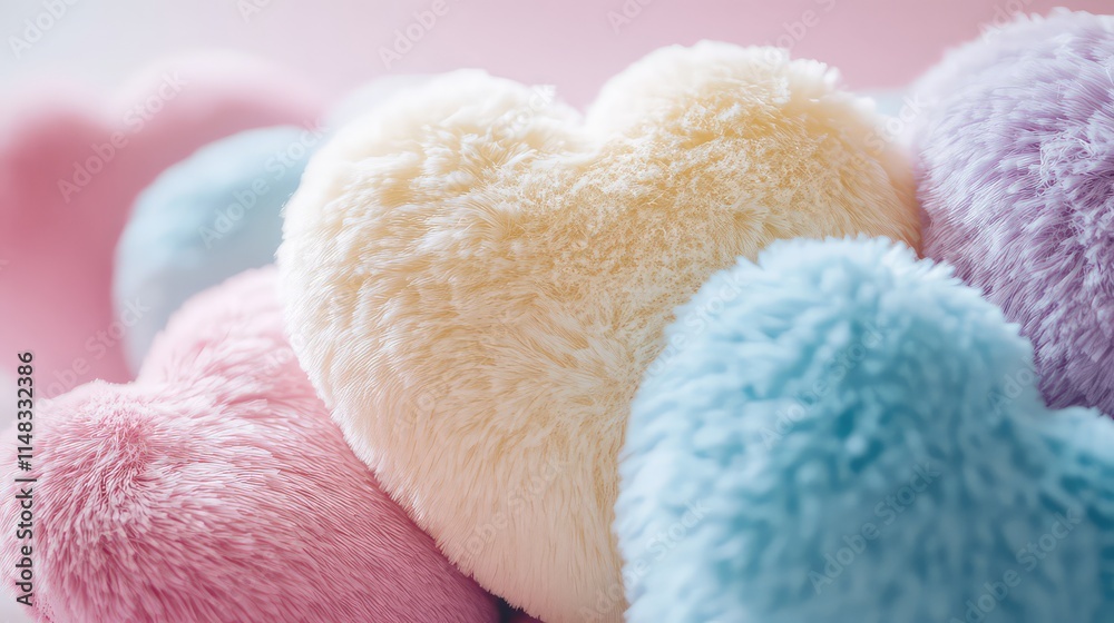Valentine's Day Themed Background, Generative AI Valentine's Day Themed Background, Generative AI