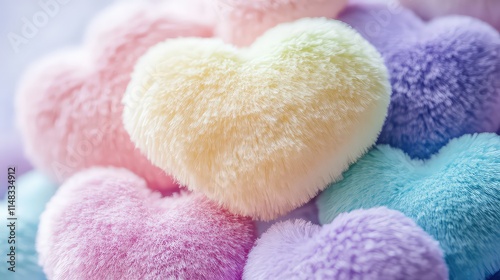 Valentine's Day Themed Background, Generative AI