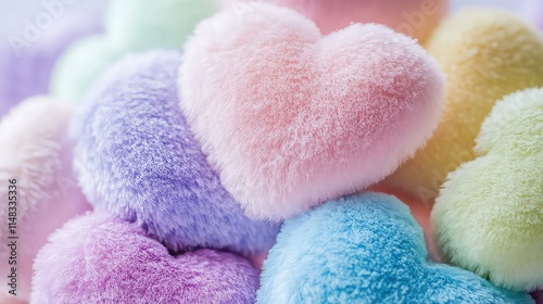 Valentine's Day Themed Background, Generative AI