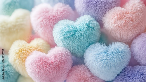 Valentine's Day Themed Background, Generative AI