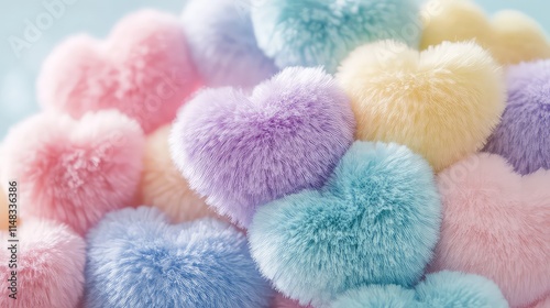 Valentine's Day Themed Background, Generative AI