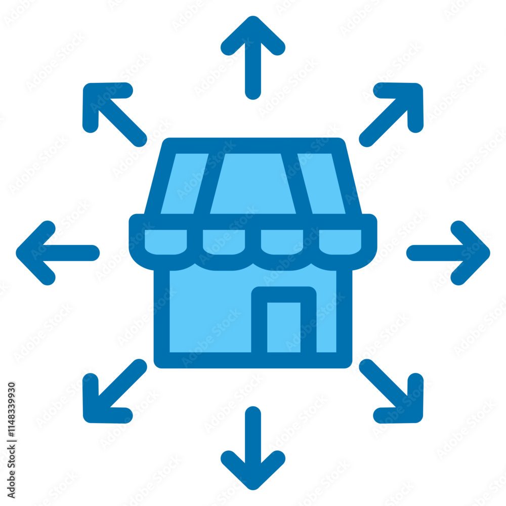 Market Expansion Icon