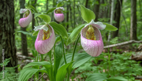 Phalaenopsis orchids,lady slippers