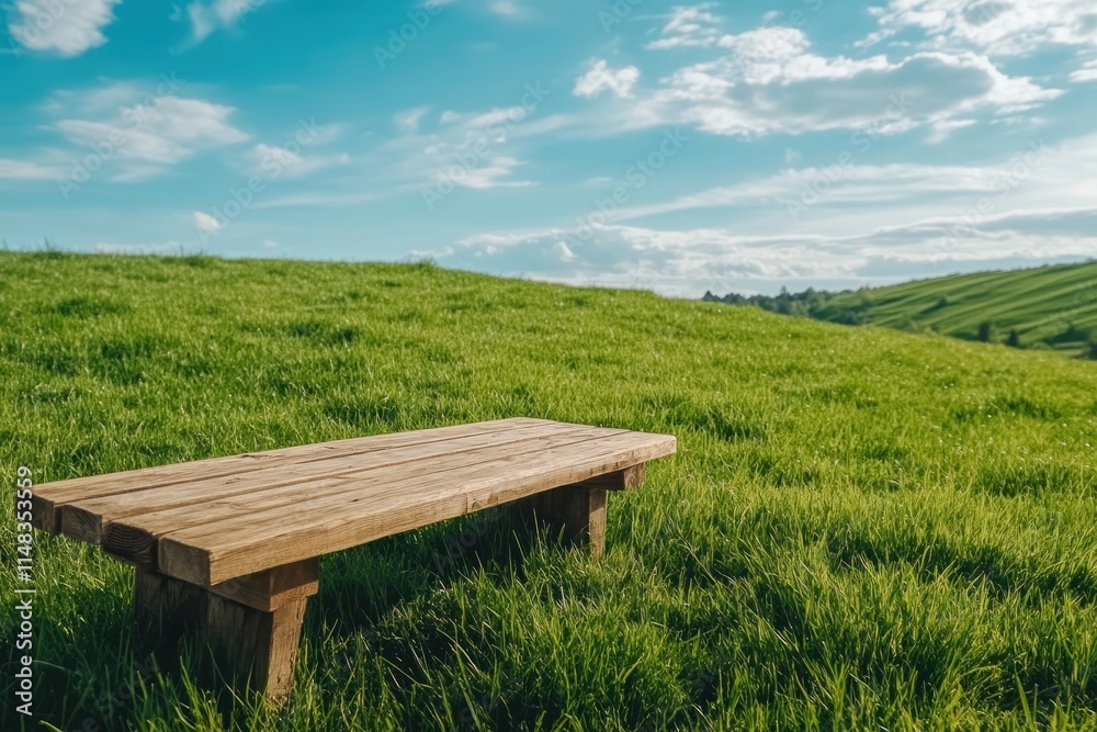 Embrace outdoor work with this minimalist desk setup in an open field, bathed by a clear blue sky, perfect for remote work, enhancing productivity and focus in unconventional settings Explore the Embrace outdoor work with this minimalist desk setup in an open field, bathed by a clear blue sky, perfect for remote work, enhancing productivity and focus in unconventional settings Explore the