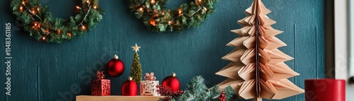 Elegant Upcycled Paper Chri...