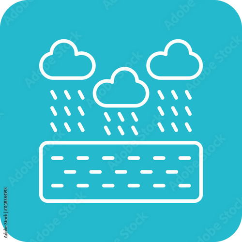 Ocean Rain Icon