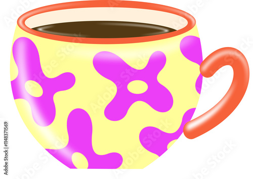 cup of coffee with heart