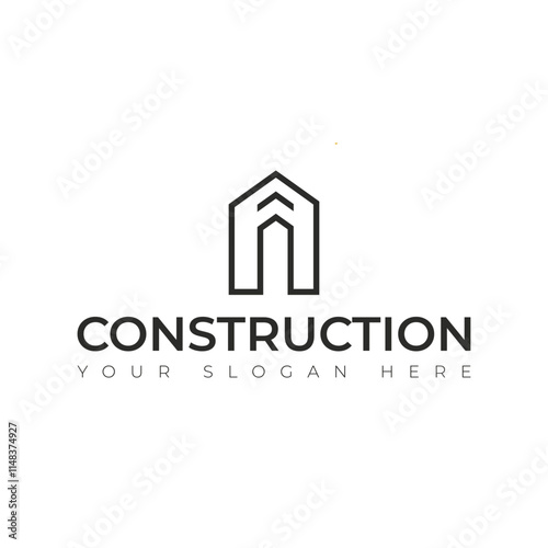 Real Estate construction building Repair logo vector