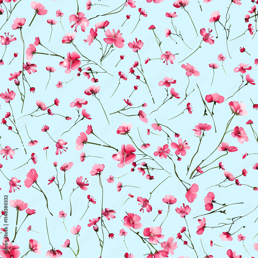 seamless pattern with flowers seamless pattern with flowers