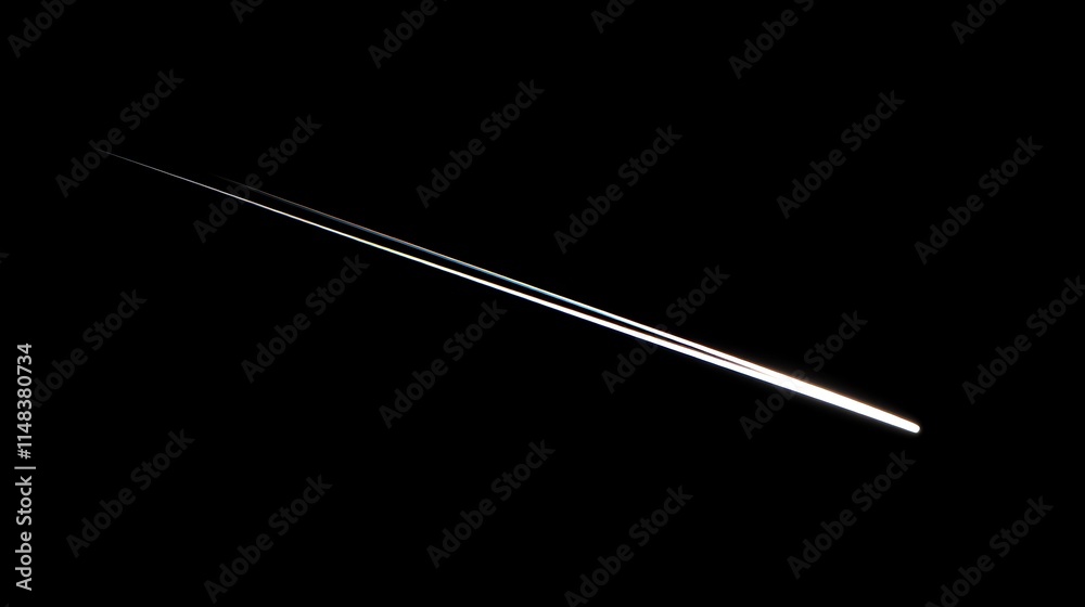 Light streak on black. (1) Light streak on black. (1)