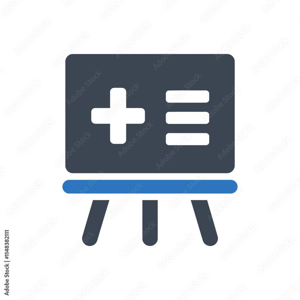 Fototapeta premium Medical Board Icon