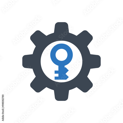 Key Gear Icon