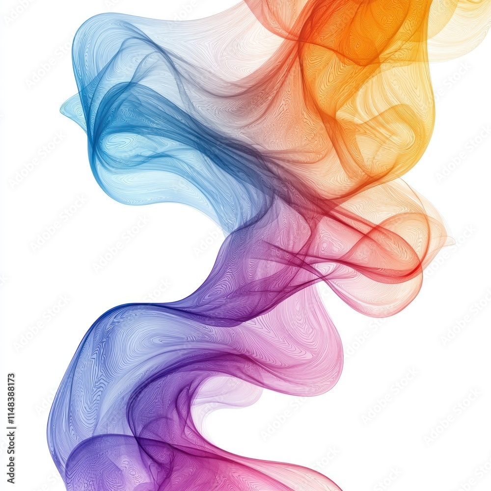 Abstract Colorful Wave Patterns in Vibrant Shades of Blue, Orange, Yellow, Pink, and Purple Creating an Energetic and Dynamic Background Design for Creative Projects Abstract Colorful Wave Patterns in Vibrant Shades of Blue, Orange, Yellow, Pink, and Purple Creating an Energetic and Dynamic Background Design for Creative Projects