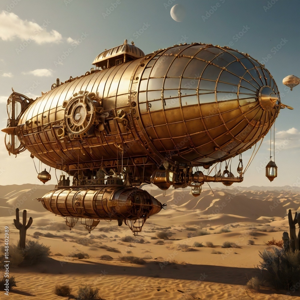 Obraz premium steampunk Generative AI