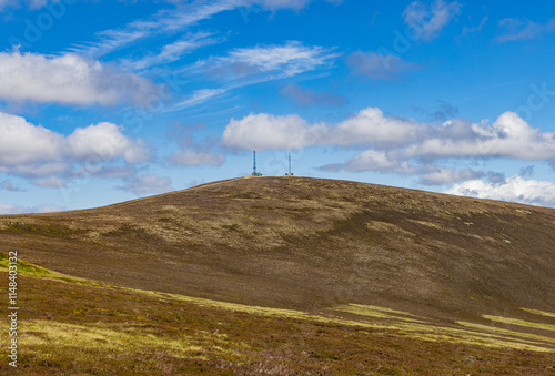 Morrone/ Morven mountain, Braemar, Cairngorm Mountains, Scottish Highlands, Royal Deeside, Scotland