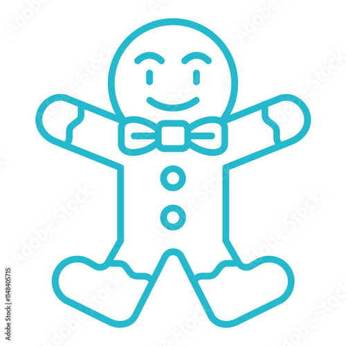 Gingerbread man Icon